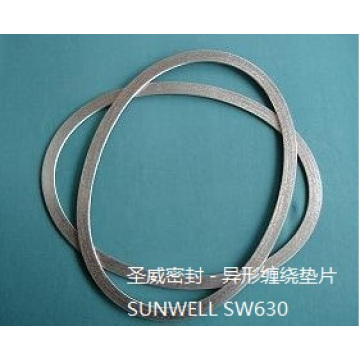 Special Materials Spiral Wound Gaskets Non-Rounded